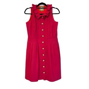 Elizabeth McKay | Pink Sleeveless Cotton Dress Size 6
